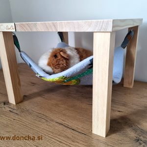 DonChino stojalo z visečo mrežo "Ježek svetlo"